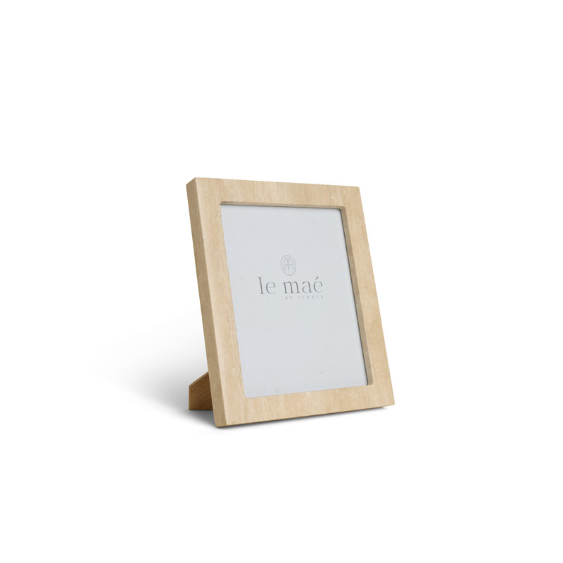 Travertine Stone Frame 5x7, 8" W x 10" H