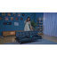 Canapé inclinable convertible en similicuir de 66 po de large Siomary-30037857