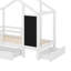 Lit simple avec tableau noir et tiroirs-591960028