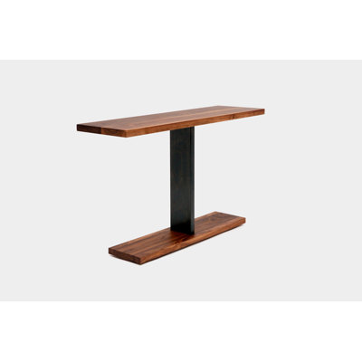 Solid Wood Top Console Table