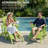  2-Person Outdoor Adirondack Chair with Ottoman-1533697960