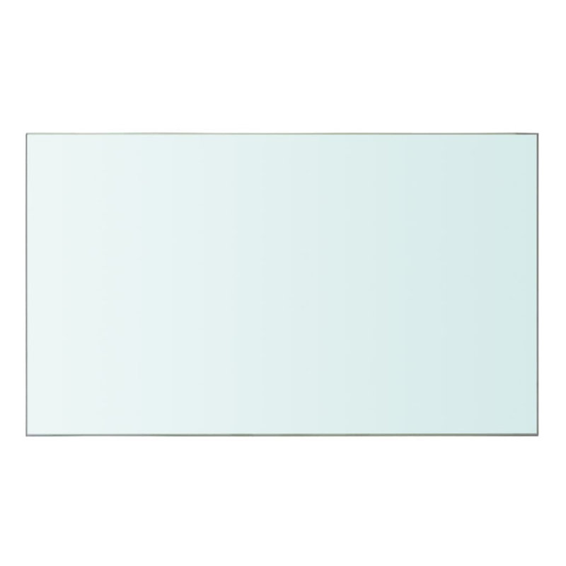 Zaynab 2 Piece Glass Floating Shelf, 0.8cm H x 50cm W x 30cm D