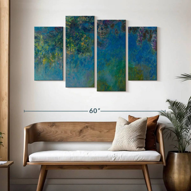 Avery Wisteria 1925, 32" H x 52" W