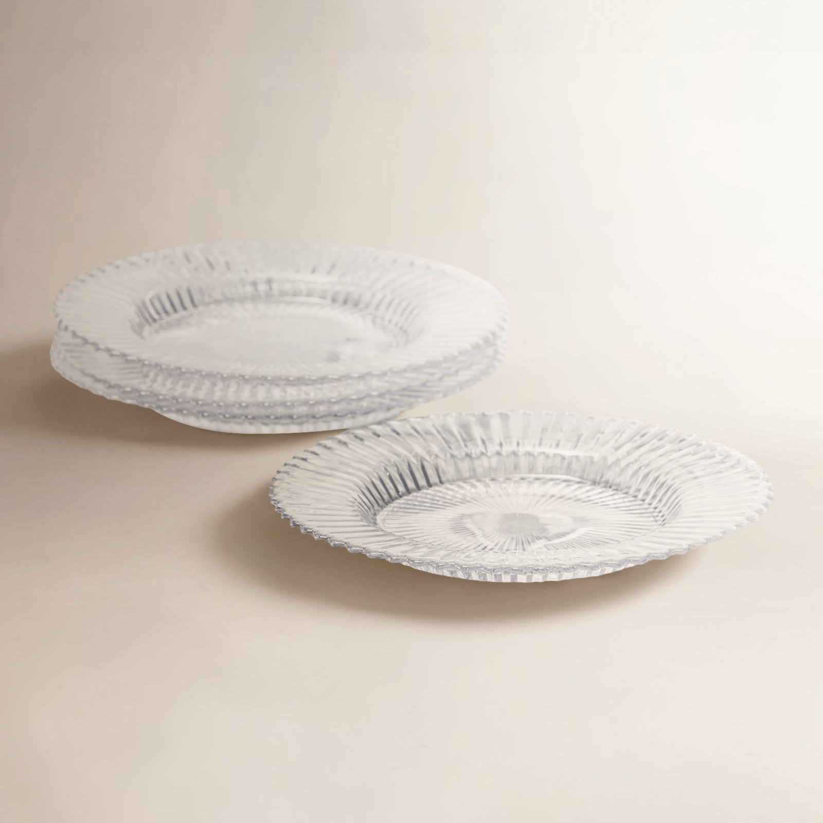 Archie Dinnerware Set, Clear