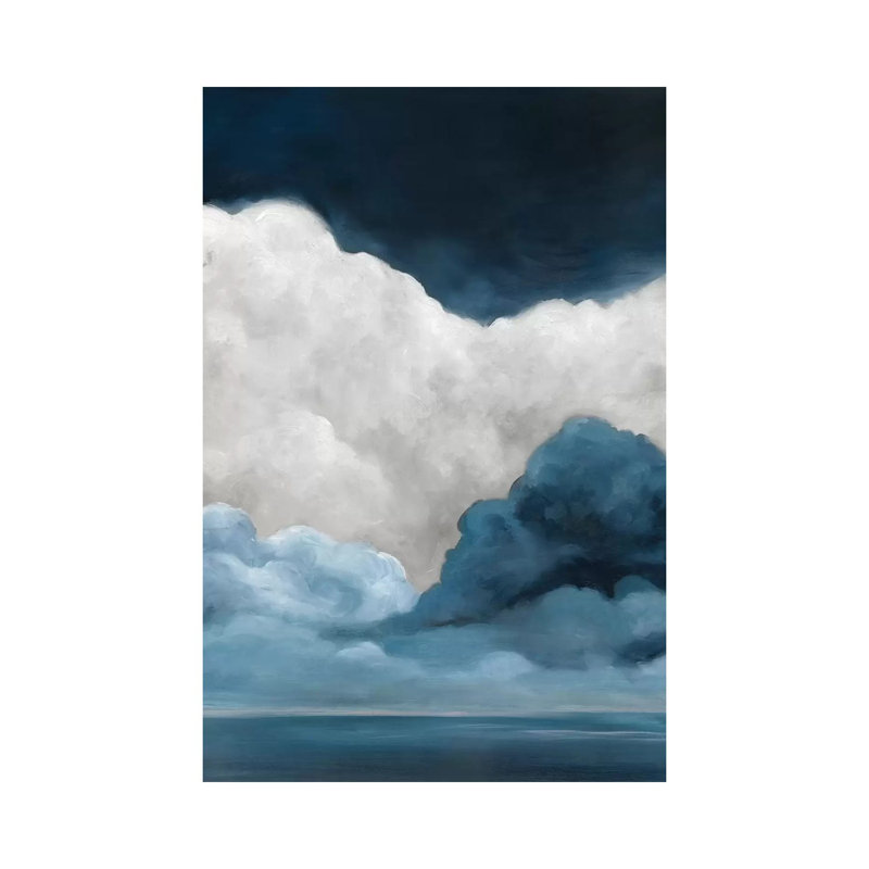 Nature's Drama I 1 Piece Wall Art on Canvas, 30.48 cm H x 45.72 cm W, Wrapped Canvas