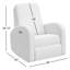 Fauteuil inclinable électrique pivotant avec USB Santa Monica-95668000