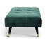 Shiflet 95cm Wide Velvet Tufted Rectangle Footstool Ottoman-55866265