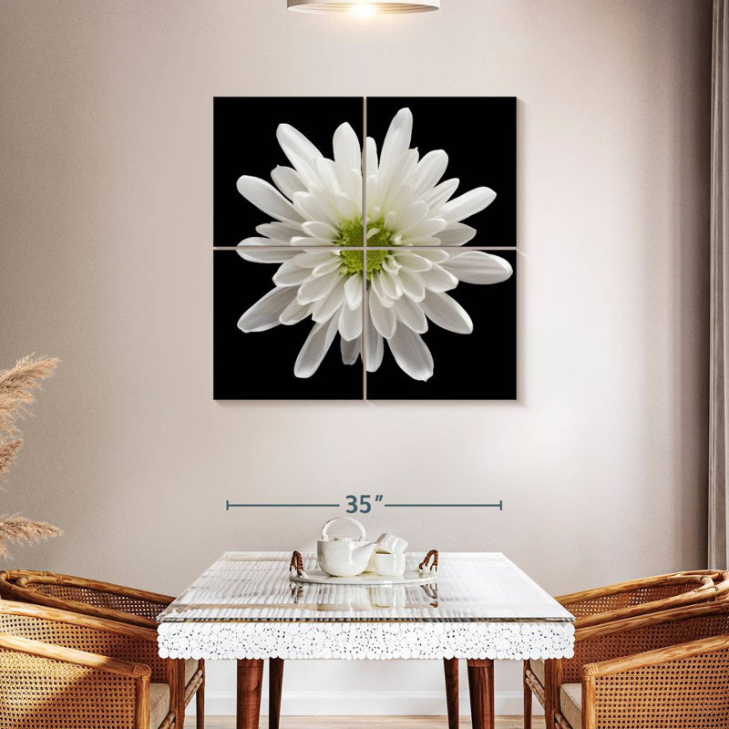 Harnek Chrysanthemum Flower, 38" H x 38" W