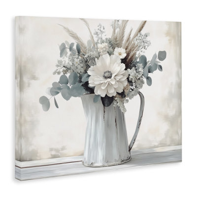 «Mixed Bouquet in Jug», art mural par Annabelle Hall