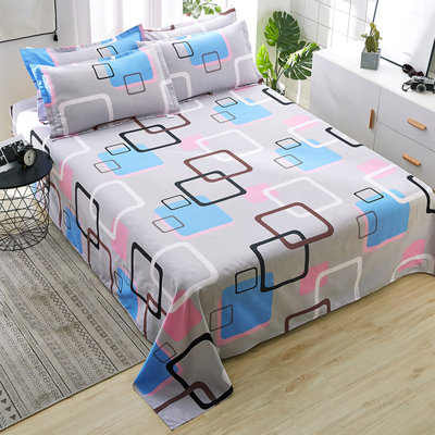Pillow Cover Bedding Sets -All Season Bedding Sheet Comforters Sets With Pillow Cases 3 Pcs Bed Set Down Sheet Set Shrinkage And Fade Resistants Easy