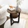 2-Tier Small Side End Table with Metal Frame