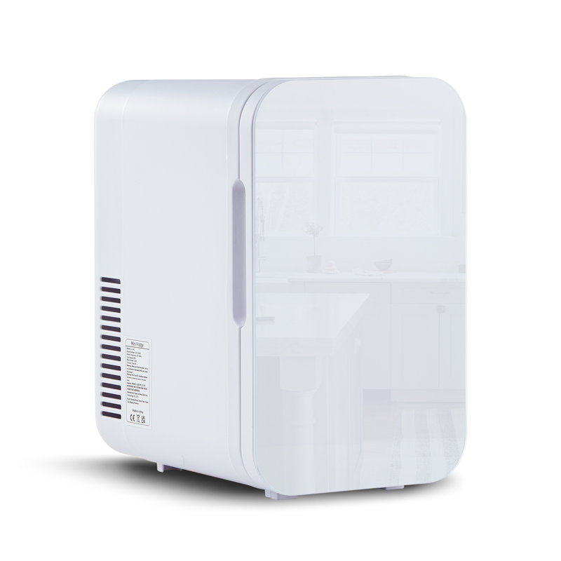Symple Stuff 6 L Countertop Mini Fridge, White