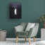 Art mural sur toile tendue - «Haunted Dusk I» de Grace Popp pour décoration de salon, de chambre à coucher ou de bureau - 18 x 24