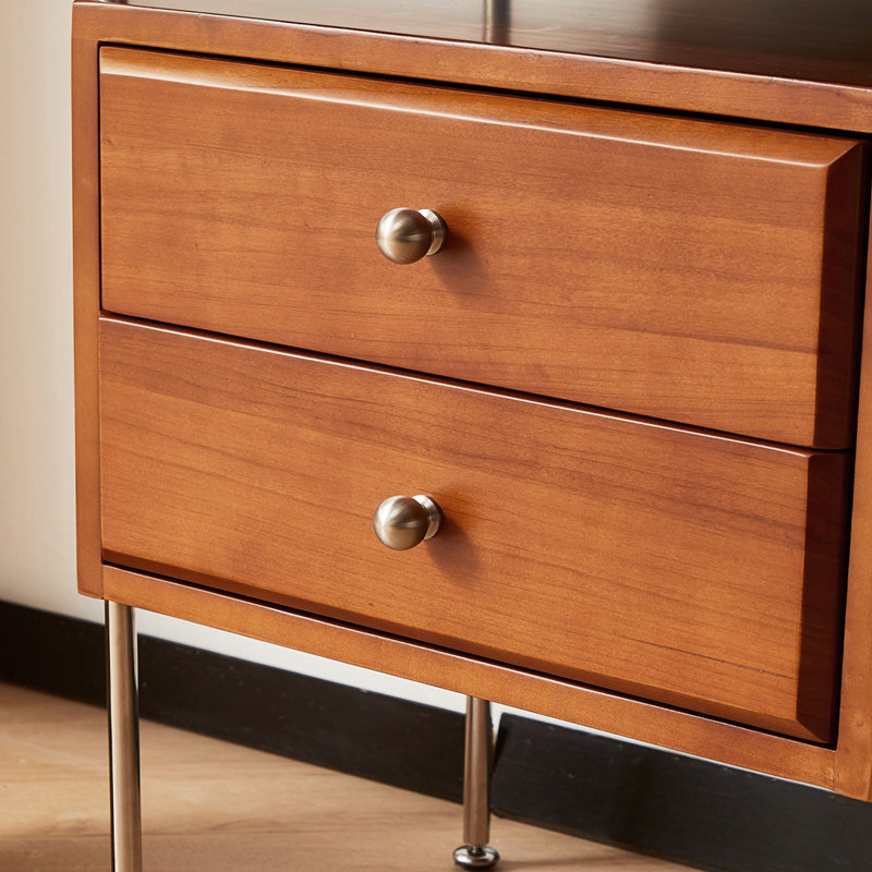 Elegant Six-Compartment Storage Cabinet