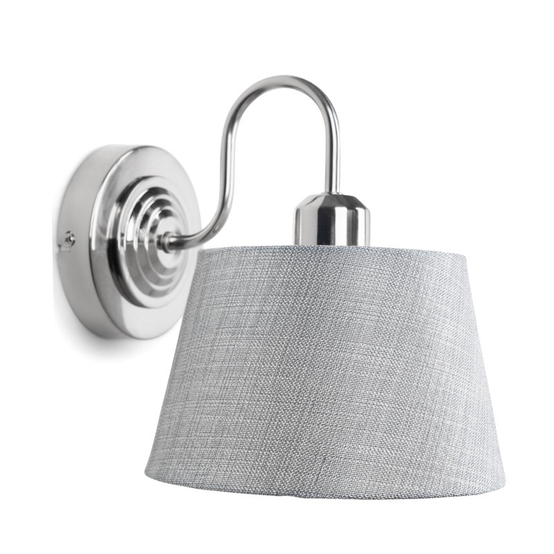 Ambrosio Steel Armed Sconce