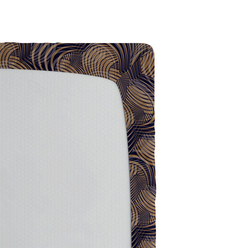 Drap-housse Ambesonne Groovy, Drap-housse de taille simple