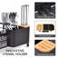 Braschi Adjustable Stainless Steel Dish Rack
