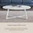 Modern Harmony Wood Oval Coffee Table