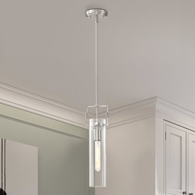 Luminaire suspendu cylindrique à 1 lumière Heffron