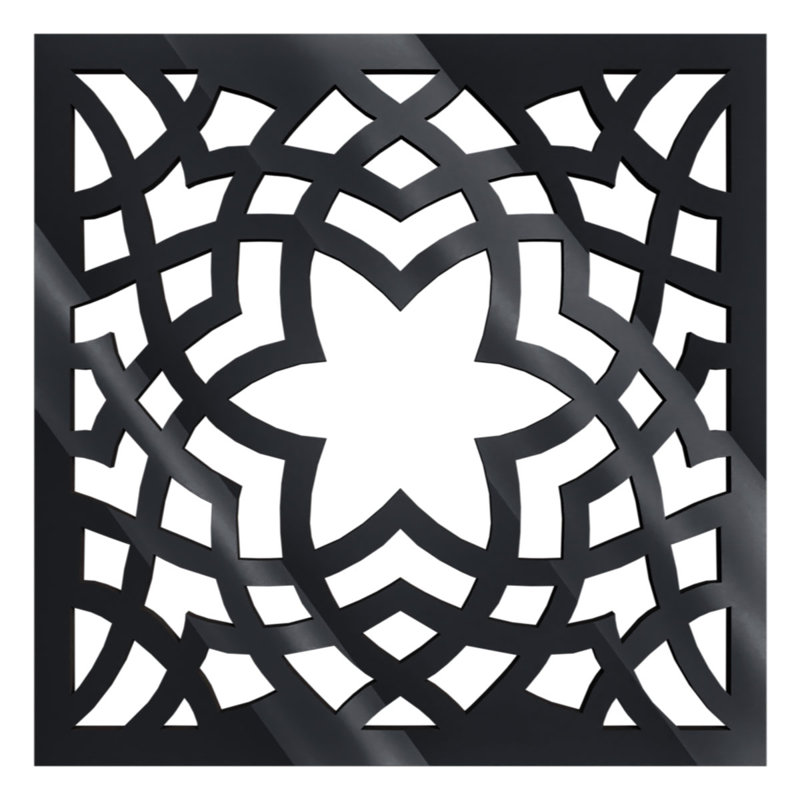 Panneaux muraux décoratifs en acrylique Paris, petit, l 11 3/8 po x H 11 3/8 po x T 1/8 po, noir, Noir