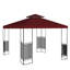 Abri de remplacement pour pavillon de jardin-134159248-134159253-134159254