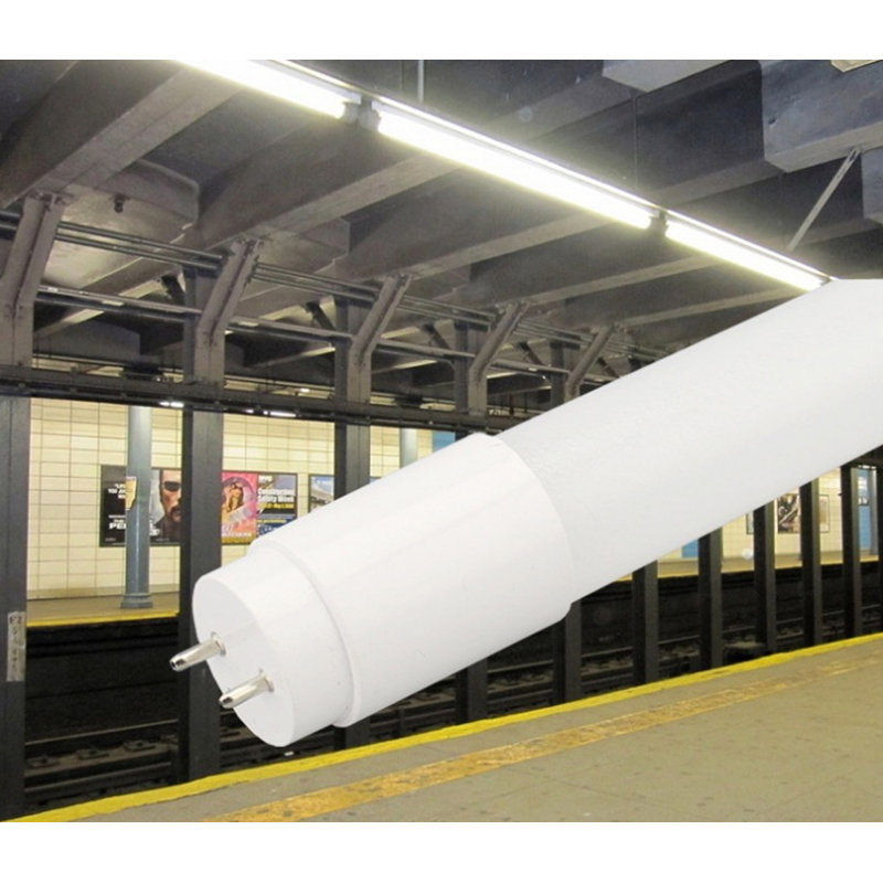  Couvercle givré 4 lumières fluorescentes 4FT T8