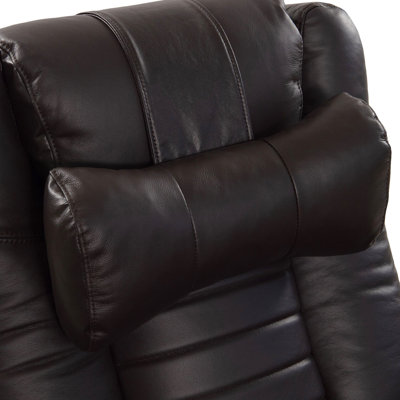 Leather/Suede Throw Pillow