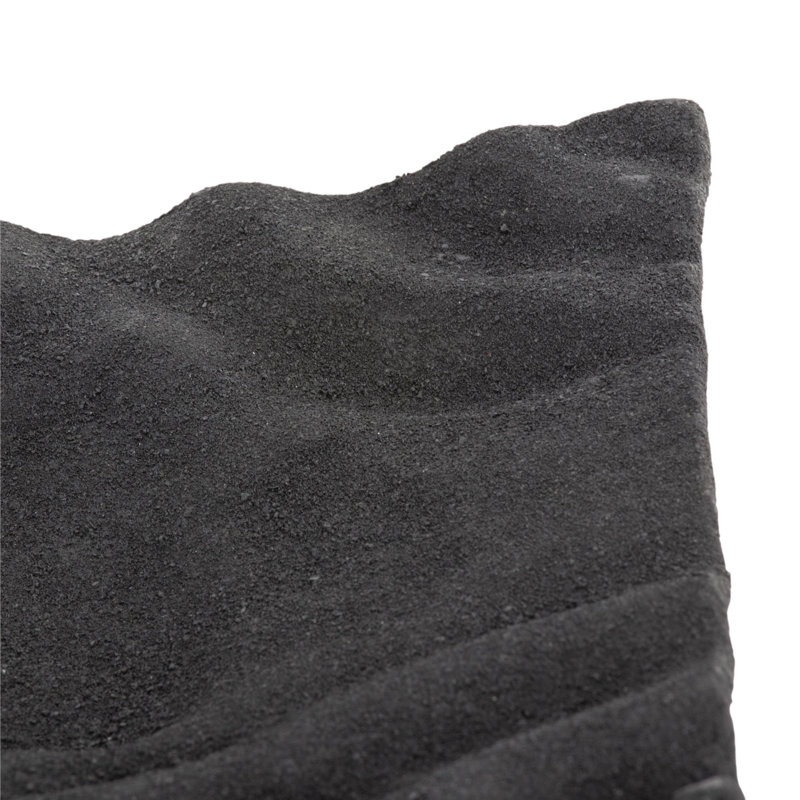 Plateau en aluminium coulé Damren, H 2 po x l 12 po x P 12 po, Noir