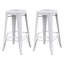 Tabouret de bar Tabouret de bar à hauteur de comptoir pour îlot de cuisine en acier-2000324874-1995526398