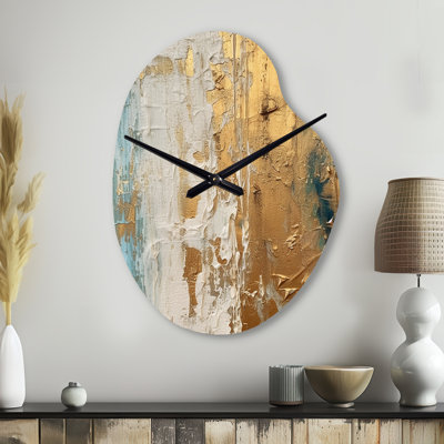 Horloge murale Gilded Daydreames VII - Minimalisme
