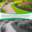 15 cm H x 30 cm W Plastic Lawn Edging Fencing