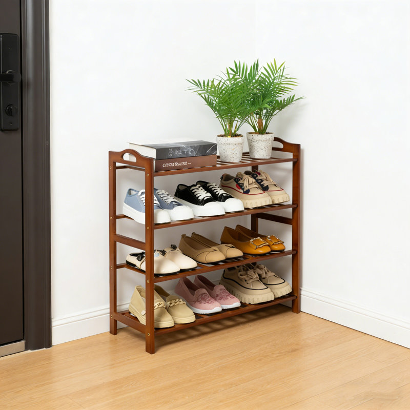 Bamboo Shoe Rack - A Shelf Used For Wardrobes, Entrances, Bedrooms, Living Rooms, Front Doors, Studios, And Bathrooms