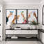 «Elegant Cocktail Toast Hands», images de salle à manger, impression sur toile encadrée, 3 pièces-131522001-131522006