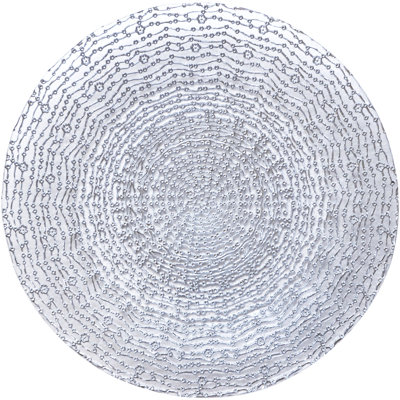 Glass Abstract Charger