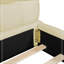 Queen Size Upholstered Platform Bed With Thick Fabric-259030681
