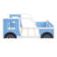 Lit plateforme classique en forme de voiture, conception confortable, pleine grandeur-118038414-118038411