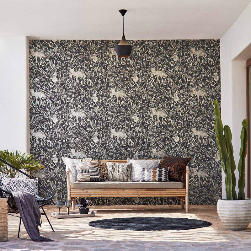 Lengau 10.05m x 68.6cm Wallpaper Roll, Oyster
