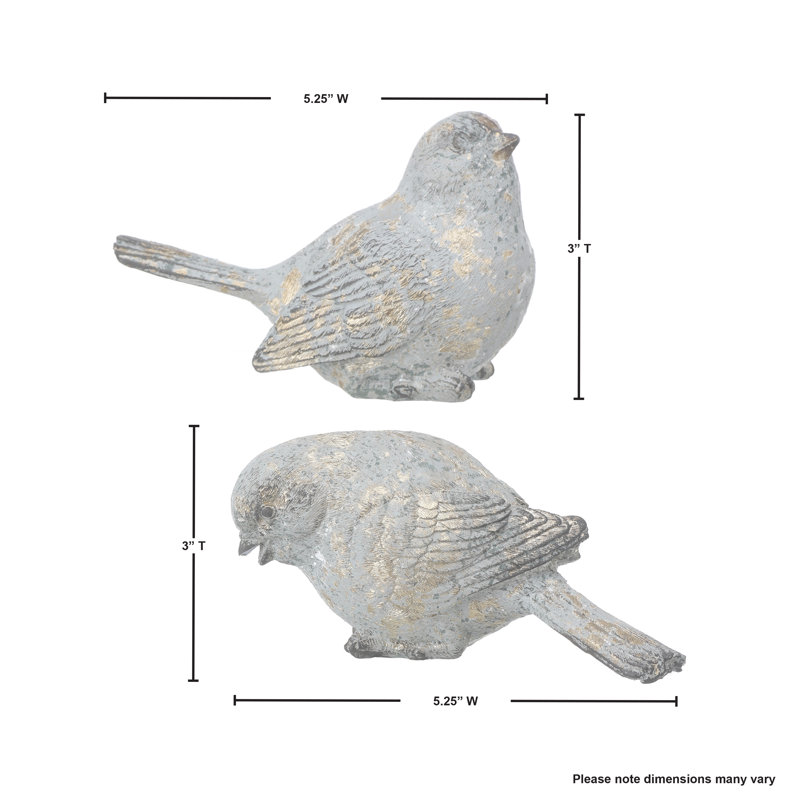 Oiseau en résine 5,25 po
