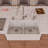 31.75'' L Farmhouse / Apron Double Bowl Fireclay Kitchen Sink-9079438
