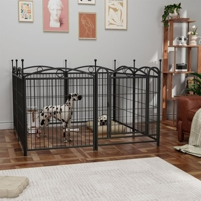 Clôture pour chien avec portes