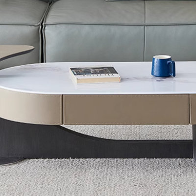 Table basse luxueuse simple de style italien