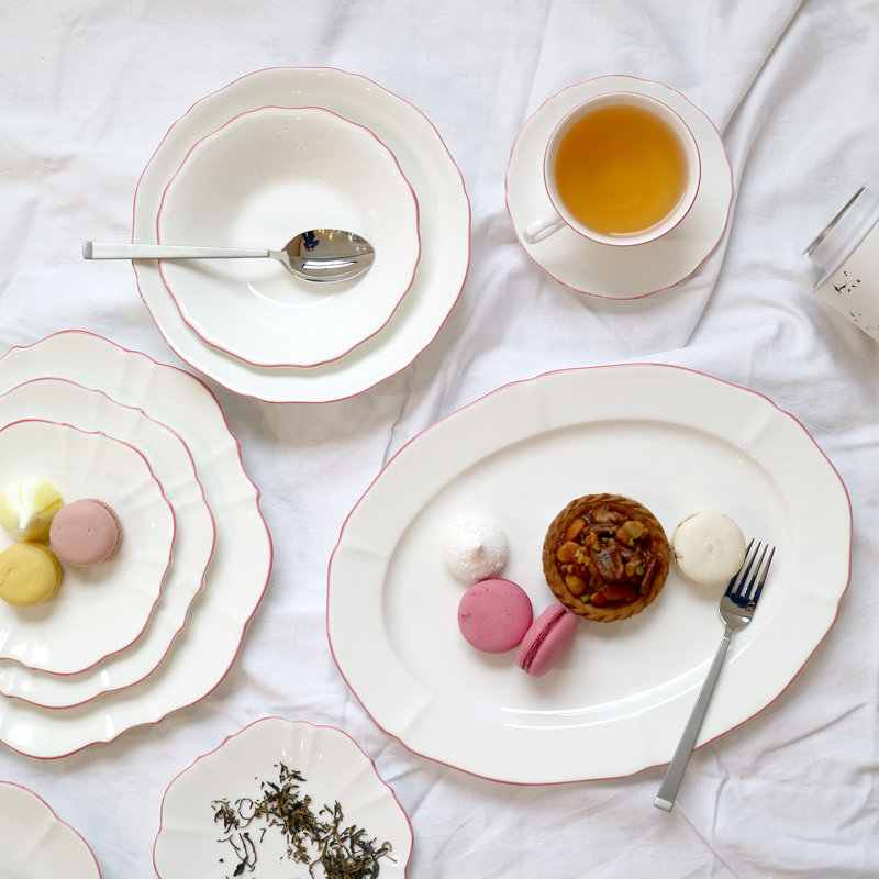 Amelie Bone China, Roseate