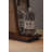 24.8" Brown Rectangular Solid Wood End Tables