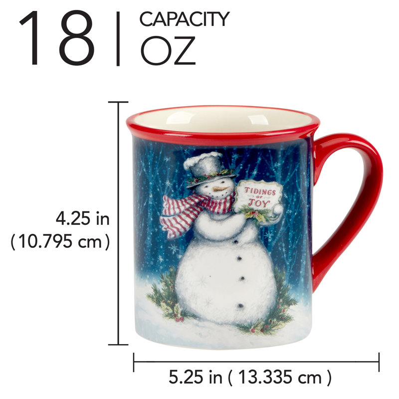 Ensemble de 4 tasses 16 oz. asst.