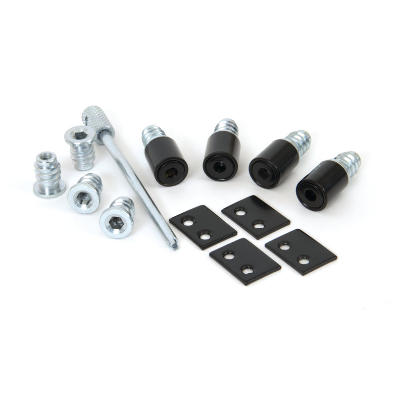 Secure Stops Door Accessory, Black