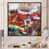 Black Floater Framed