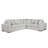Memphis Upholstered L-Shaped Sectional-86889561-86889515-86889570