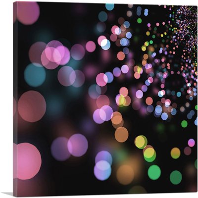 Bokeh - impression sur toile tendue