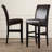 Upholstered Counter Stool With Solid Wood Frame (Set Of 2)