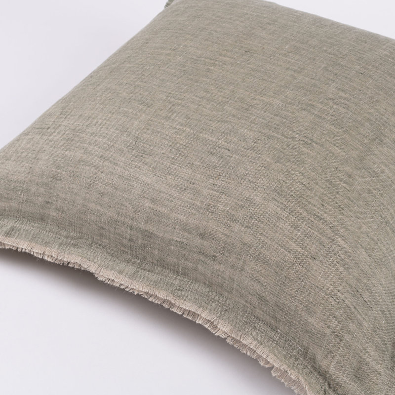 KENT PILLOW, OCHRE/NATURAL, EURO, Kale